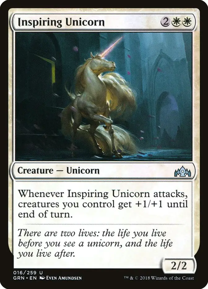 Inspiring Unicorn (Guilds of Ravnica)