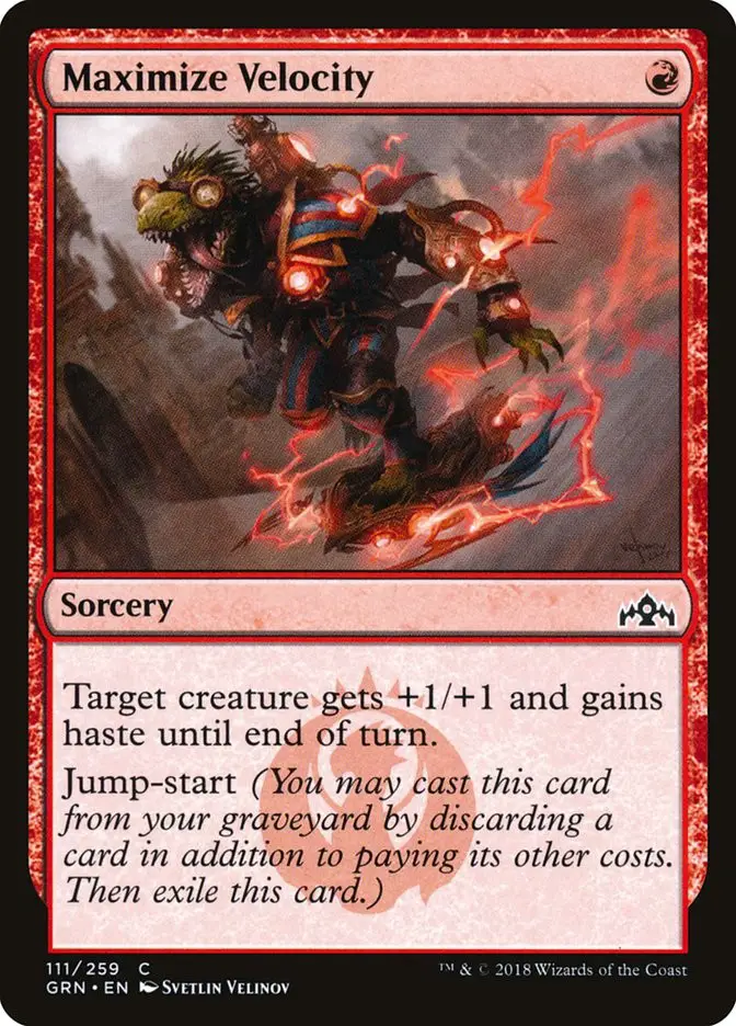 Maximize Velocity (Guilds of Ravnica)