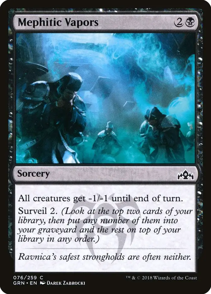 Mephitic Vapors (Guilds of Ravnica)
