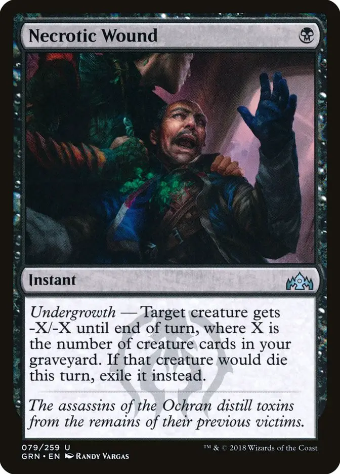 Necrotic Wound (Guilds of Ravnica)