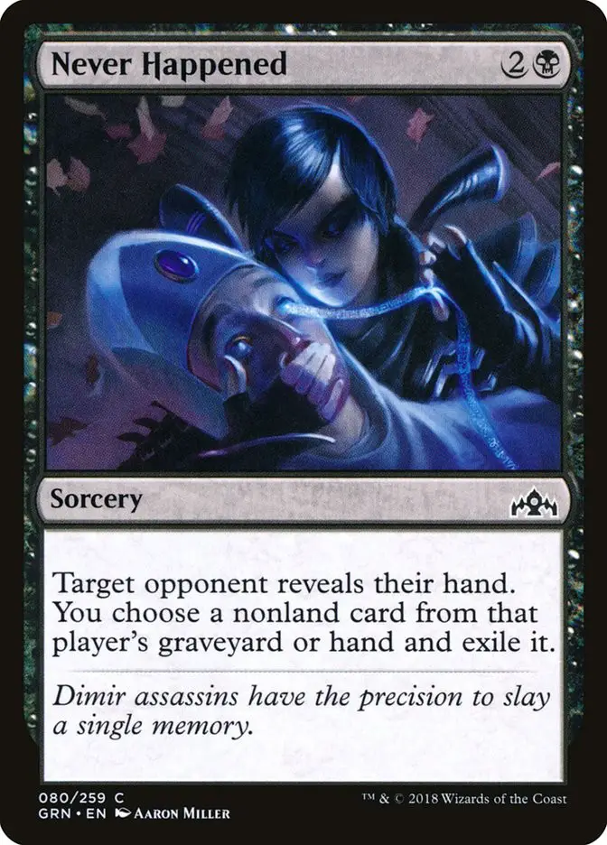 Never Happened (Guilds of Ravnica)