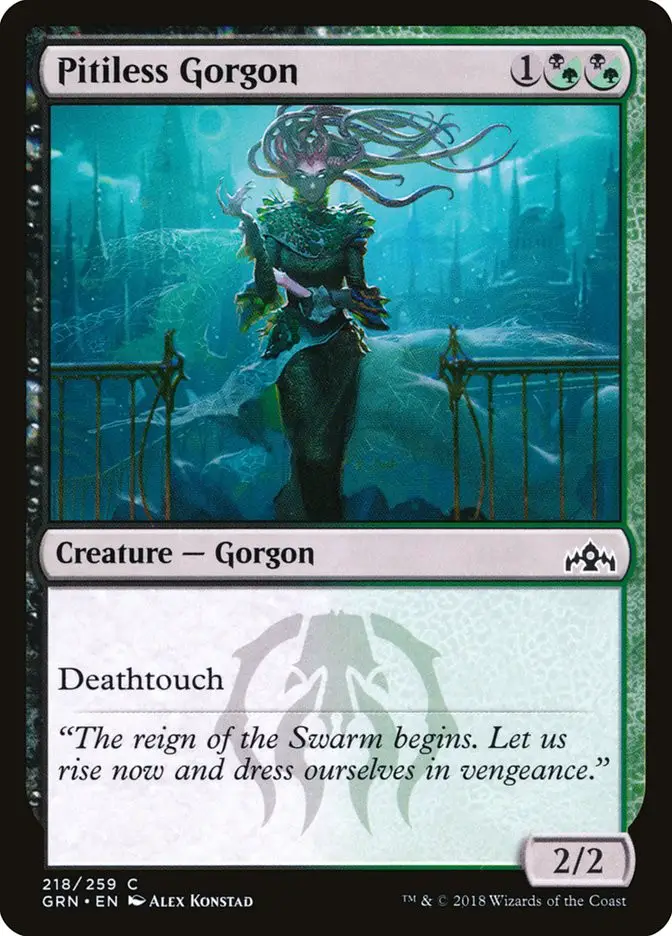 Pitiless Gorgon (Guilds of Ravnica)