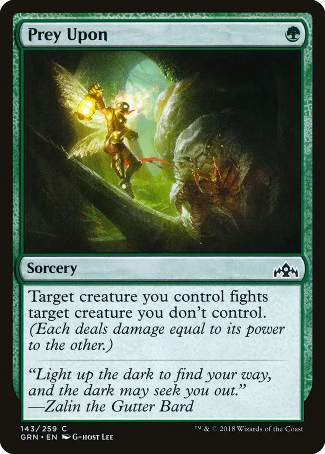 Prey Upon (Guilds of Ravnica)