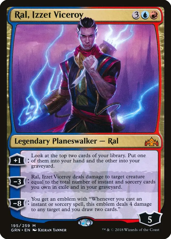 Ral  Izzet Viceroy (Guilds of Ravnica)