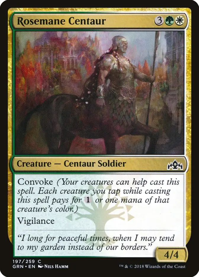 Rosemane Centaur (Guilds of Ravnica)