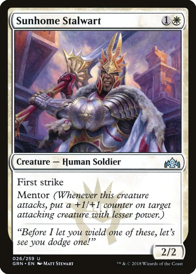 Sunhome Stalwart (Guilds of Ravnica)