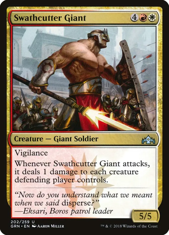Swathcutter Giant (Guilds of Ravnica)