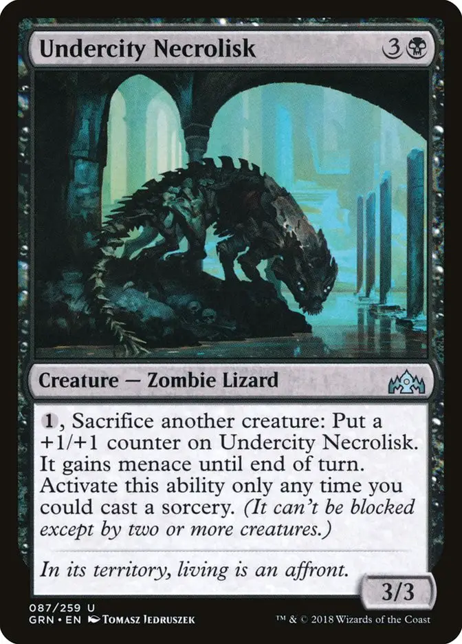 Undercity Necrolisk (Guilds of Ravnica)