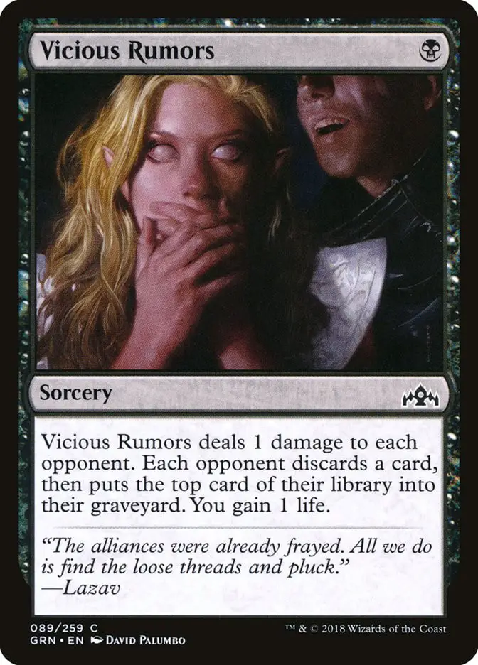 Vicious Rumors (Guilds of Ravnica)