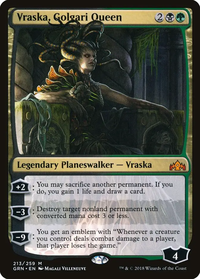 Vraska  Golgari Queen (Guilds of Ravnica)
