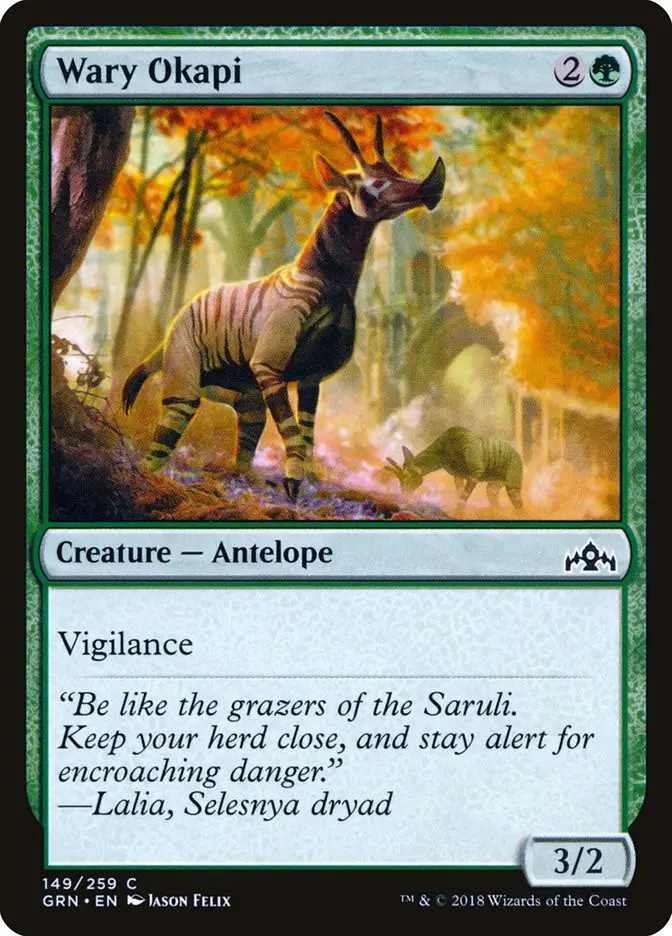 Wary Okapi (Guilds of Ravnica)