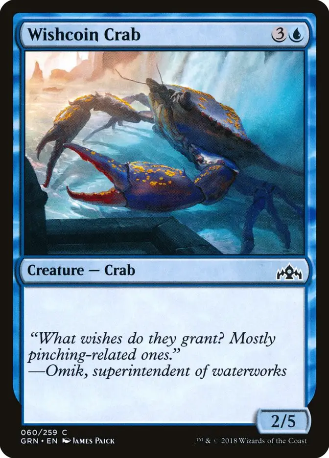 Wishcoin Crab (Guilds of Ravnica)