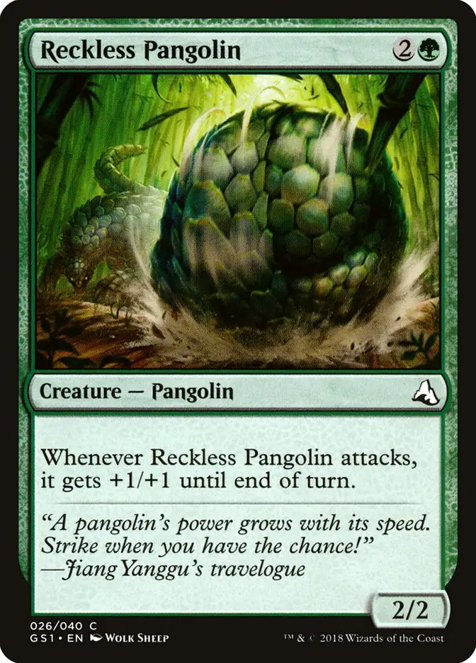 Reckless Pangolin (Global Series Jiang Yanggu & Mu Yanling)
