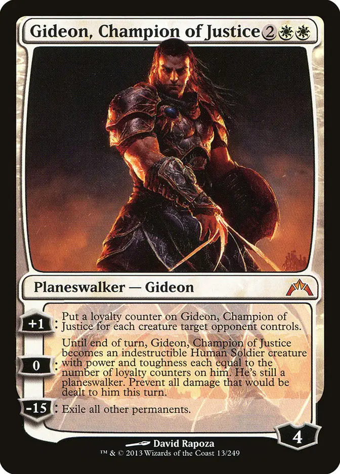 Gideon  Champion of Justice (Gatecrash)