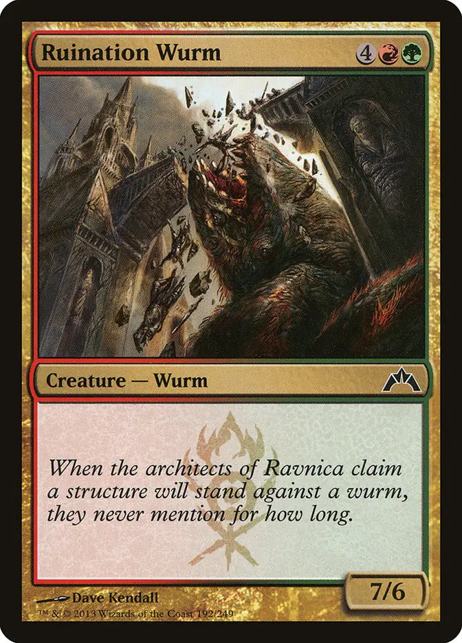 Ruination Wurm (Gatecrash)