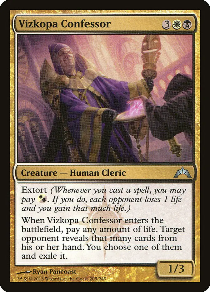 Vizkopa Confessor (Gatecrash)