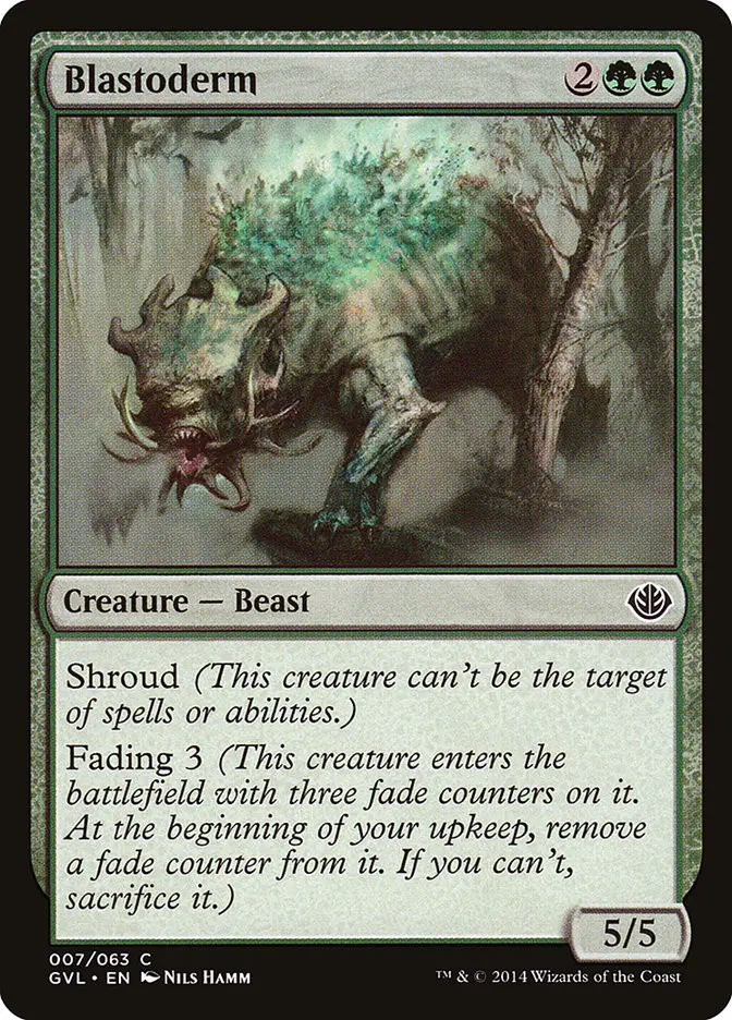 Blastoderm (Duel Decks Anthology: Garruk vs. Liliana)