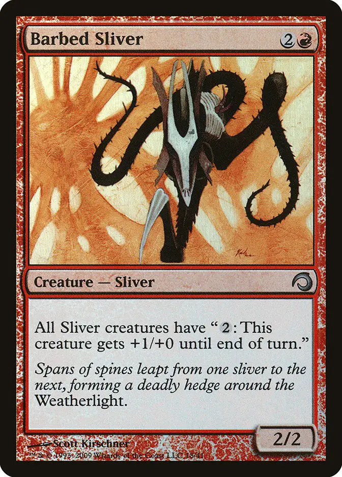Barbed Sliver (Premium Deck Series: Slivers)