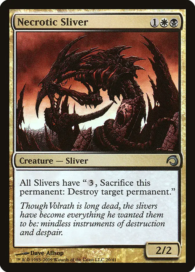 Necrotic Sliver (Premium Deck Series: Slivers)