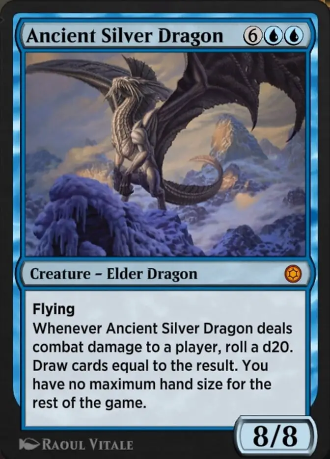 Ancient Silver Dragon (Alchemy Horizons: Baldur