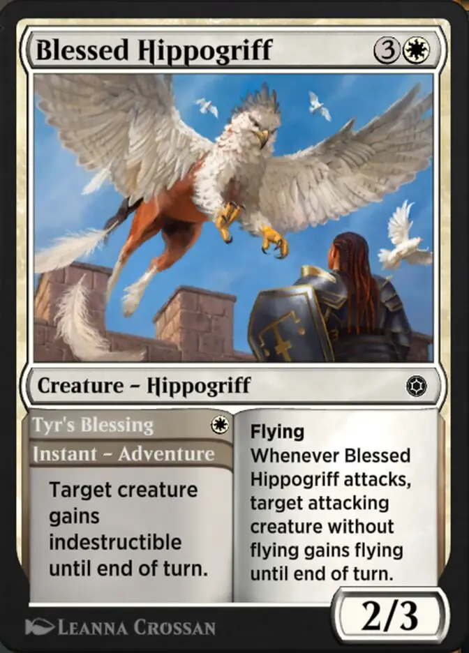 Blessed Hippogriff    Tyr s Blessing (Alchemy Horizons: Baldur