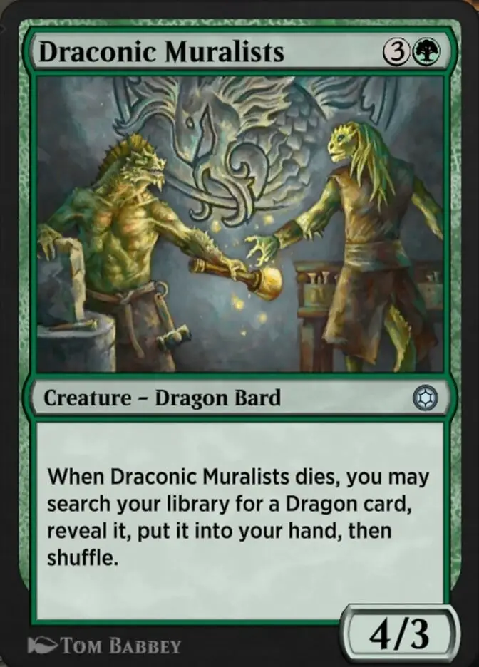 Draconic Muralists (Alchemy Horizons: Baldur