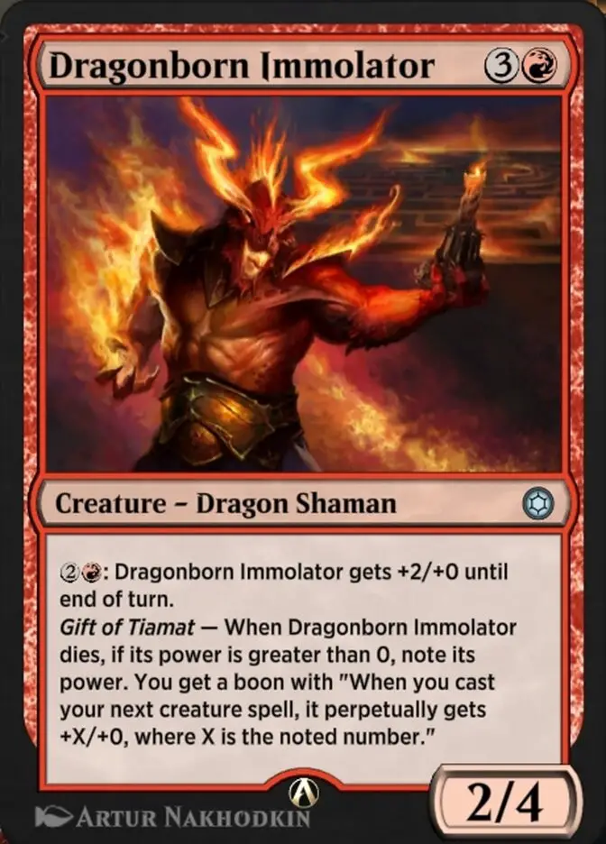 Dragonborn Immolator (Alchemy Horizons: Baldur