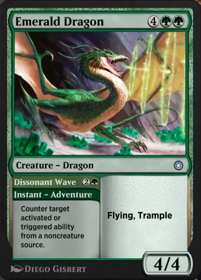 Emerald Dragon    Dissonant Wave (Alchemy Horizons: Baldur