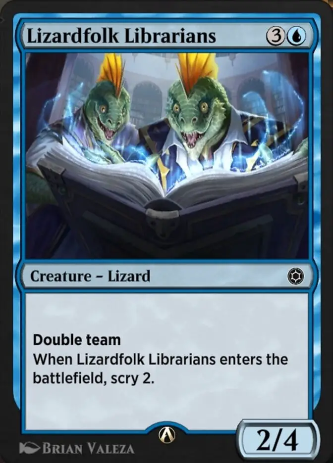 Lizardfolk Librarians (Alchemy Horizons: Baldur