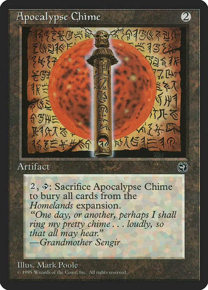 Apocalypse Chime (Homelands)