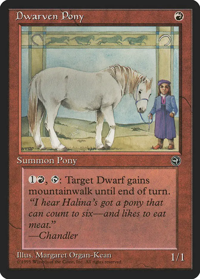 Dwarven Pony (Homelands)