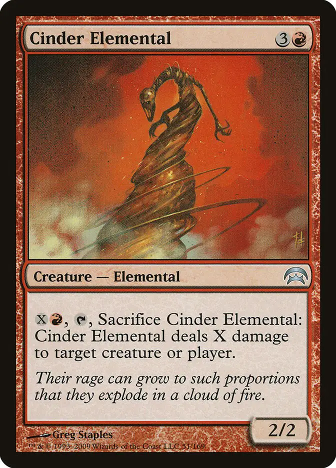 Cinder Elemental (Planechase)