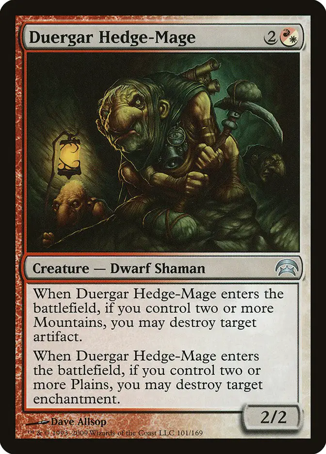 Duergar Hedge Mage (Planechase)