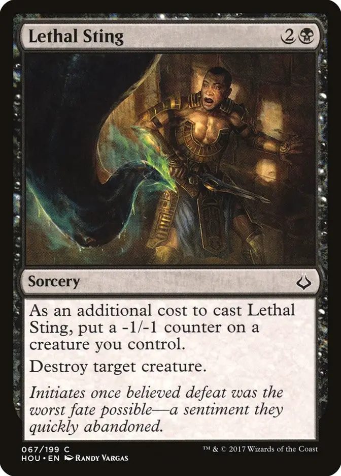 Lethal Sting (Hour of Devastation)