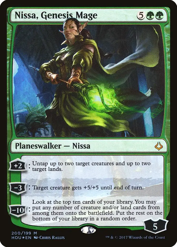 Nissa  Genesis Mage (Hour of Devastation)