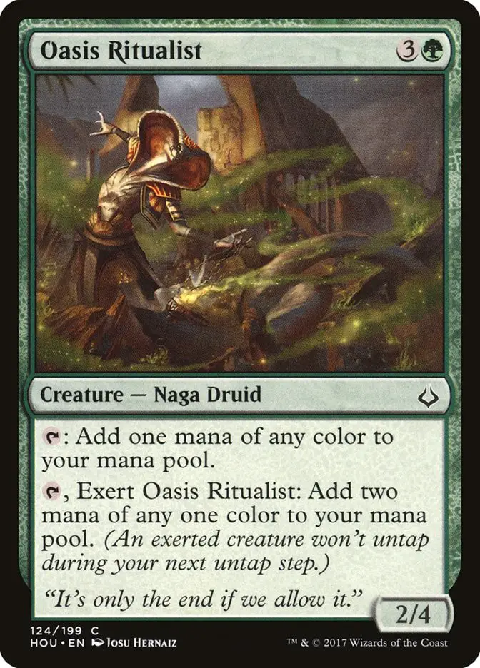 Oasis Ritualist (Hour of Devastation)