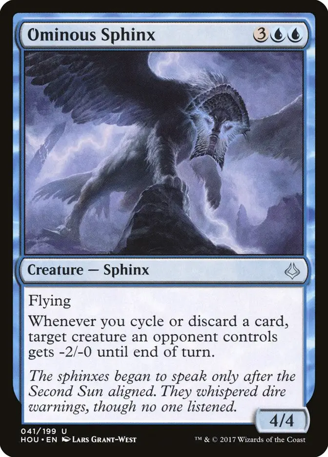 Ominous Sphinx (Hour of Devastation)