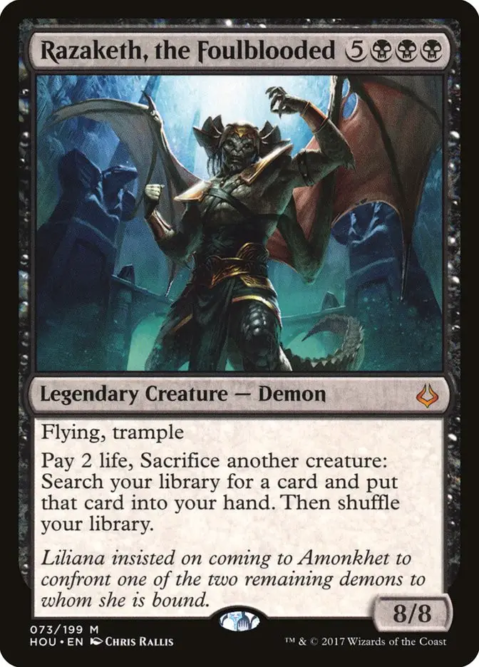 Razaketh  the Foulblooded (Hour of Devastation)