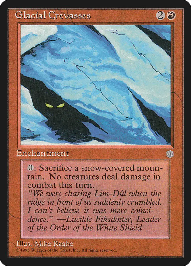 Glacial Crevasses (Ice Age)