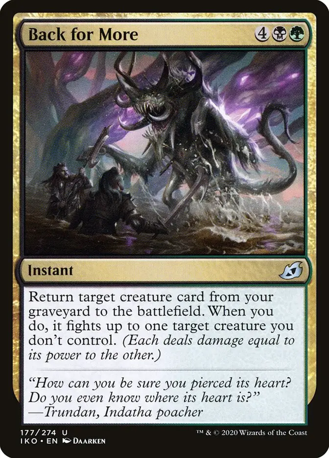 Back for More (Ikoria: Lair of Behemoths)