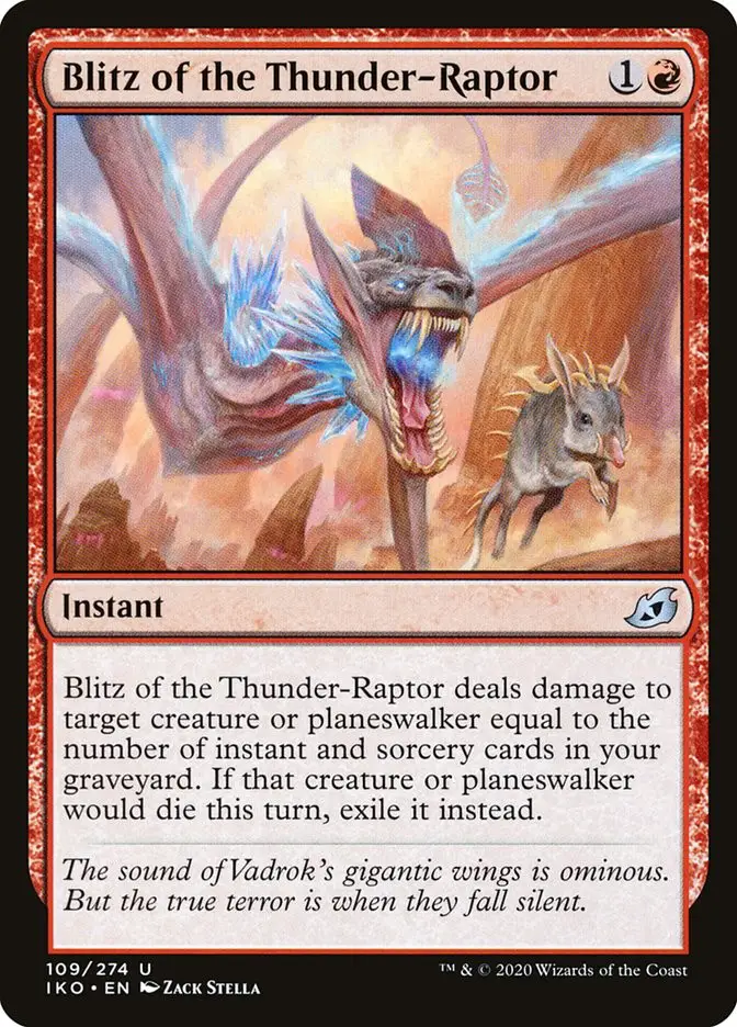 Blitz of the Thunder Raptor (Ikoria: Lair of Behemoths)