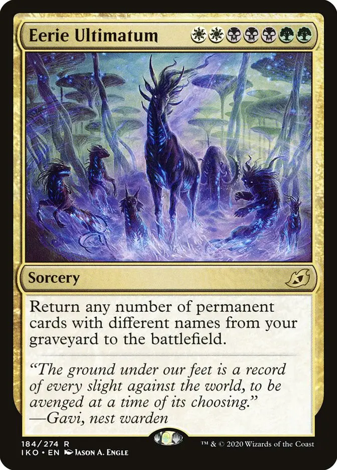 Eerie Ultimatum (Ikoria: Lair of Behemoths)