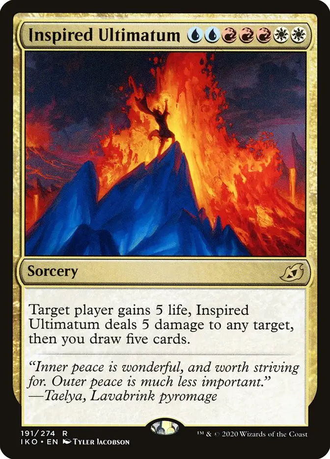 Inspired Ultimatum (Ikoria: Lair of Behemoths)