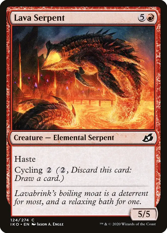 Lava Serpent (Ikoria: Lair of Behemoths)