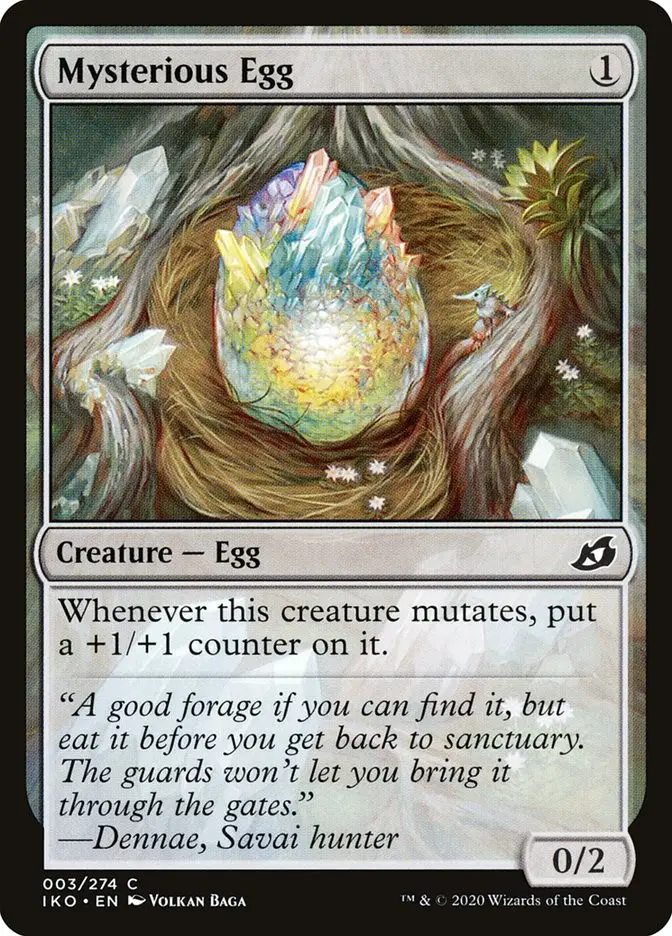Mysterious Egg (Ikoria: Lair of Behemoths)