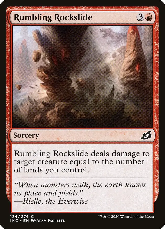 Rumbling Rockslide (Ikoria: Lair of Behemoths)