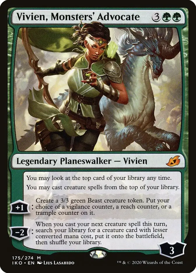 Vivien  Monsters  Advocate (Ikoria: Lair of Behemoths)