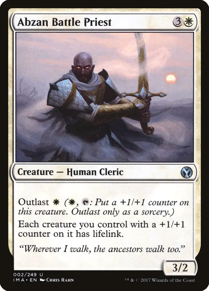 Abzan Battle Priest (Iconic Masters)