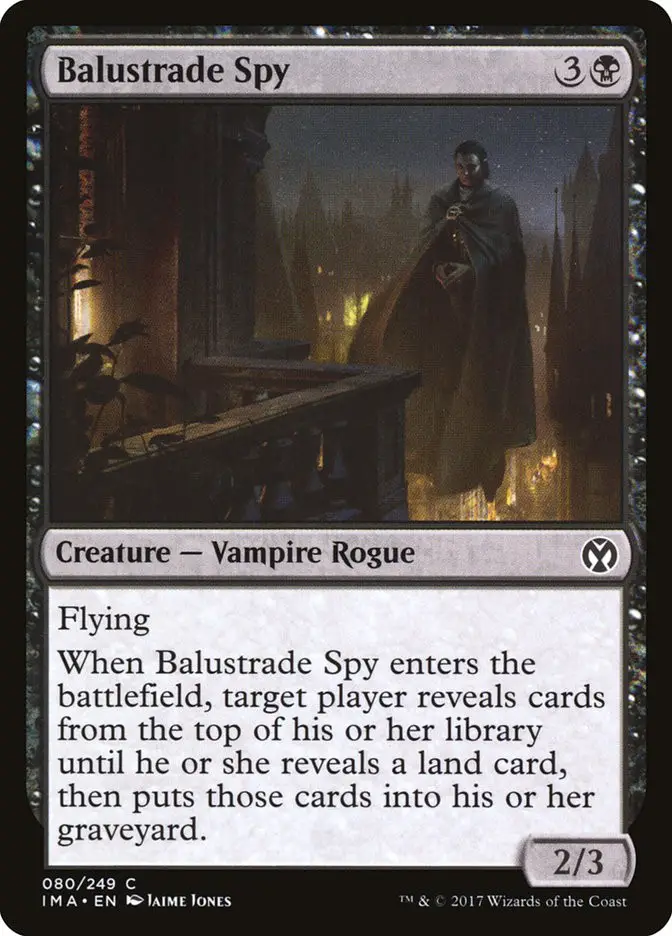 Balustrade Spy (Iconic Masters)
