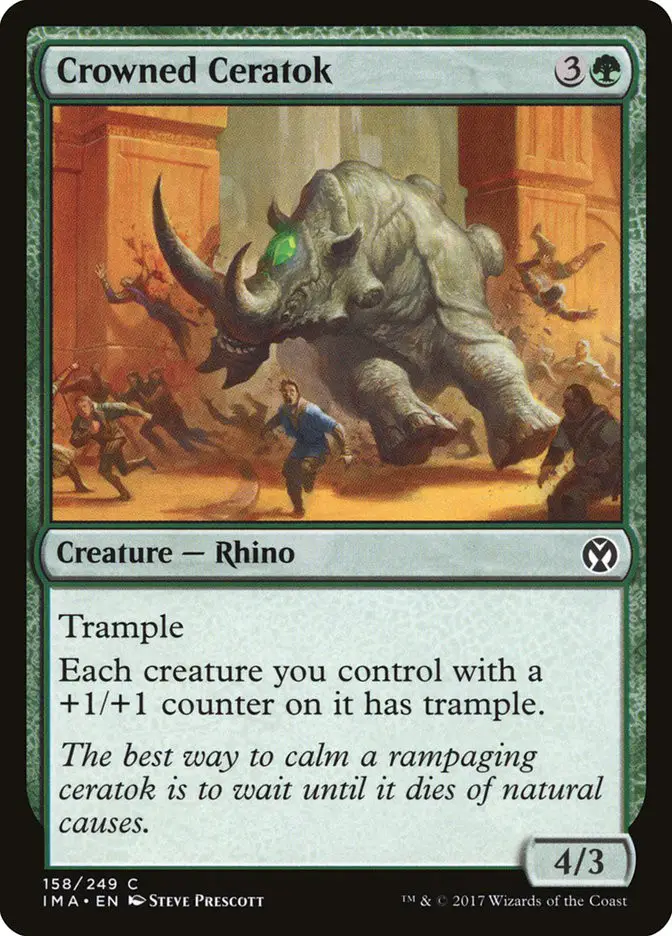 Crowned Ceratok (Iconic Masters)